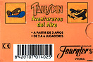 TaleSpin card game - box (back)