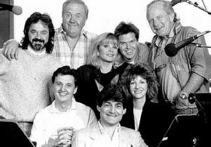 Twrcy - Jymn Magon, Len Uhley, Ginny McSwain ;  Jim Cummings, Chuck McCann, Sally Struthers, Pat Fraley, Ed Gilbert